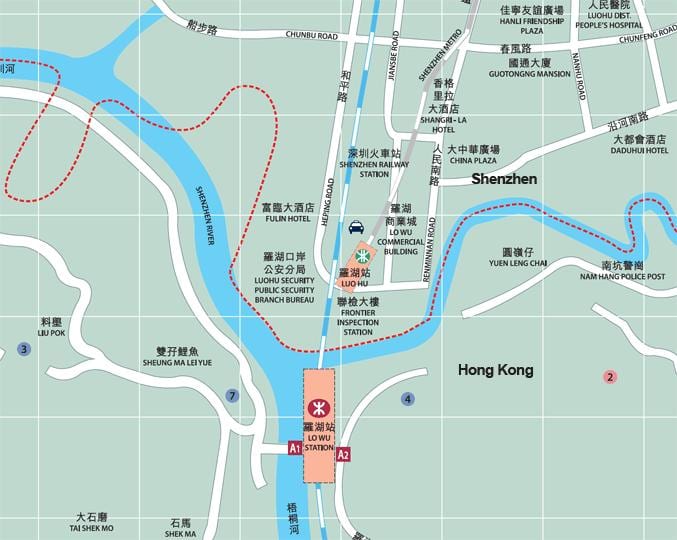 harta luohu commercial city