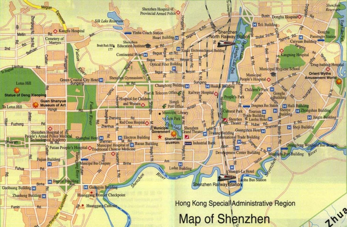 Shenzhen harta lumii