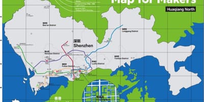 Harta Shenzhen harta pentru factorii de decizie