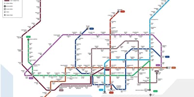 Shenzhen mtr hartă